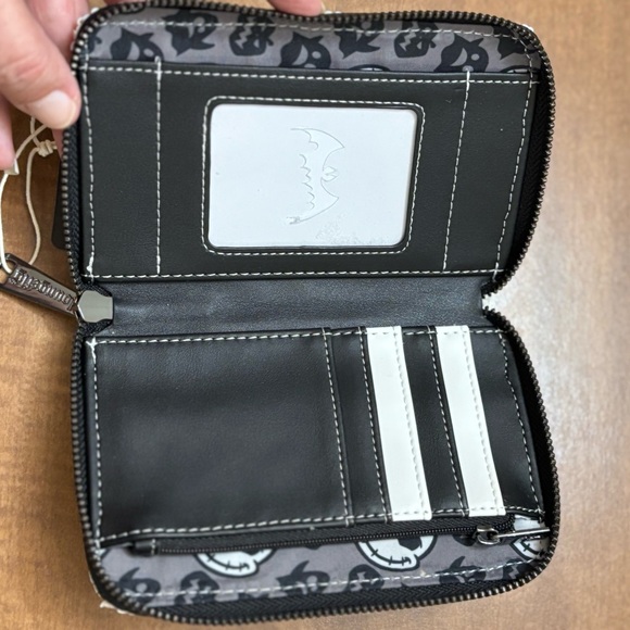 Disney Loungefly Jack Skellington Nightmare Before Christmas Sequin Wallet - Picture 3 of 4